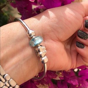 CHAMILIA FLEX BANGLE BRACELET STERLING SILVER